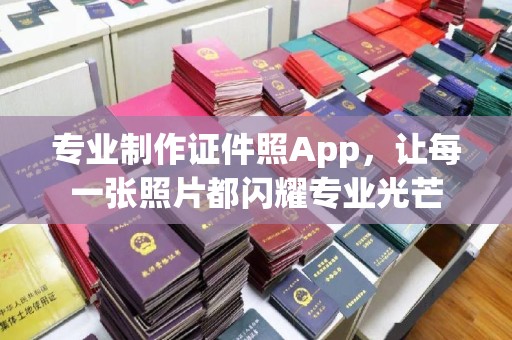 林芝专业制作证件照App，让每一张照片都闪耀专业光芒