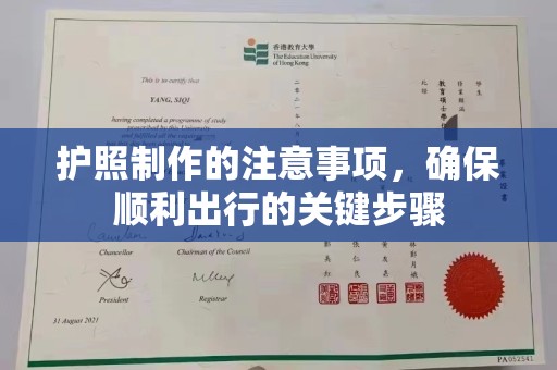 林芝护照制作的注意事项，确保顺利出行的关键步骤