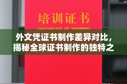 林芝外文凭证书制作差异对比，揭秘全球证书制作的独特之处