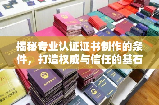 林芝揭秘专业认证证书制作的条件，打造权威与信任的基石