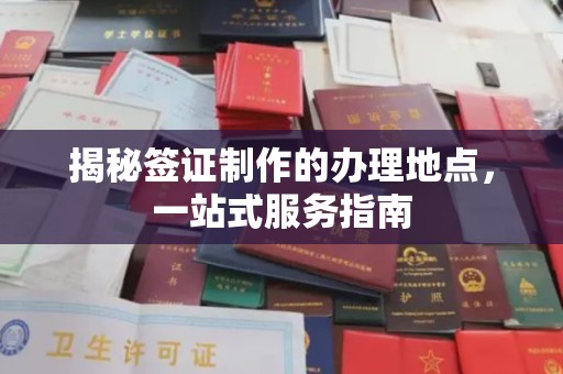 林芝揭秘签证制作的办理地点，一站式服务指南