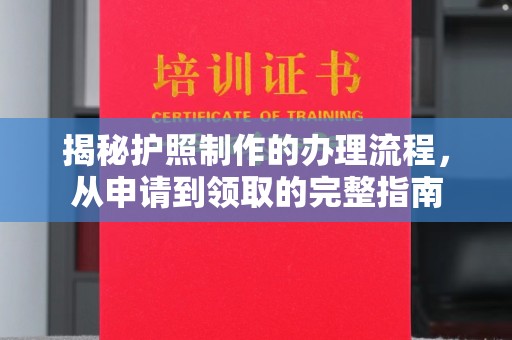 林芝揭秘护照制作的办理流程，从申请到领取的完整指南