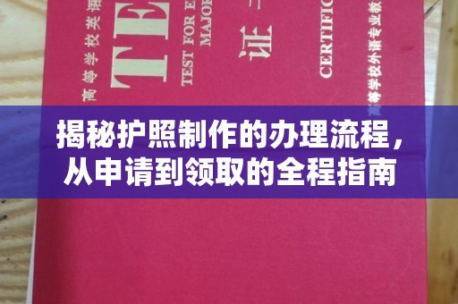 林芝揭秘护照制作的办理流程，从申请到领取的全程指南